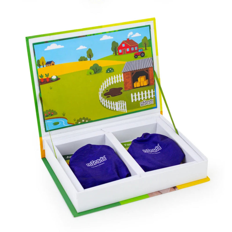 Mirada Animals Magnetic Book - Match, Build And Meet Animals