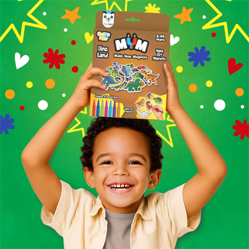Play Panda Mym Color And Play Make Your Magnet Kits