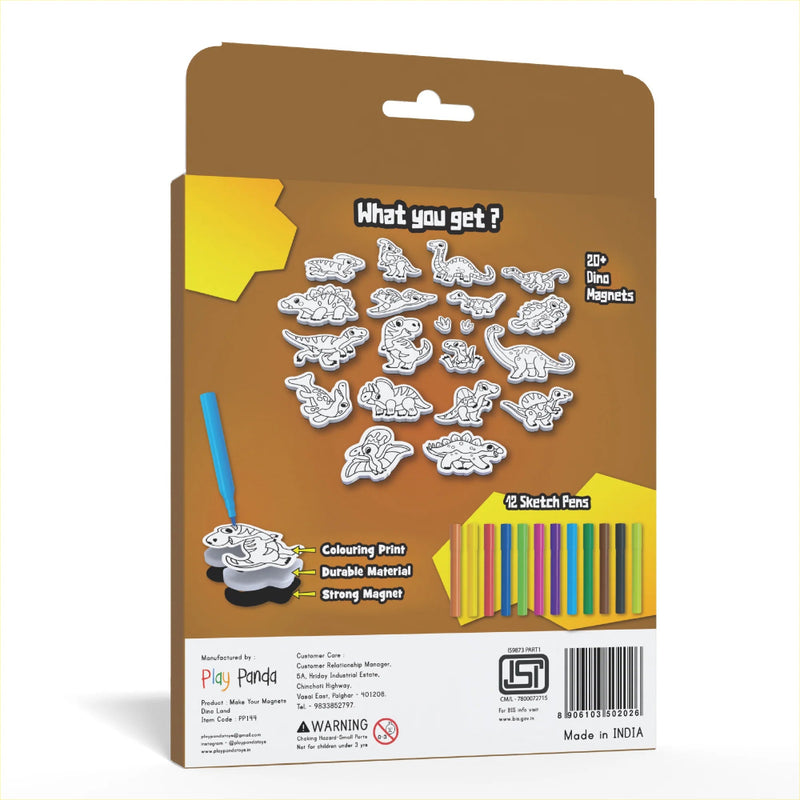 Play Panda Mym Color And Play Make Your Magnet Kits