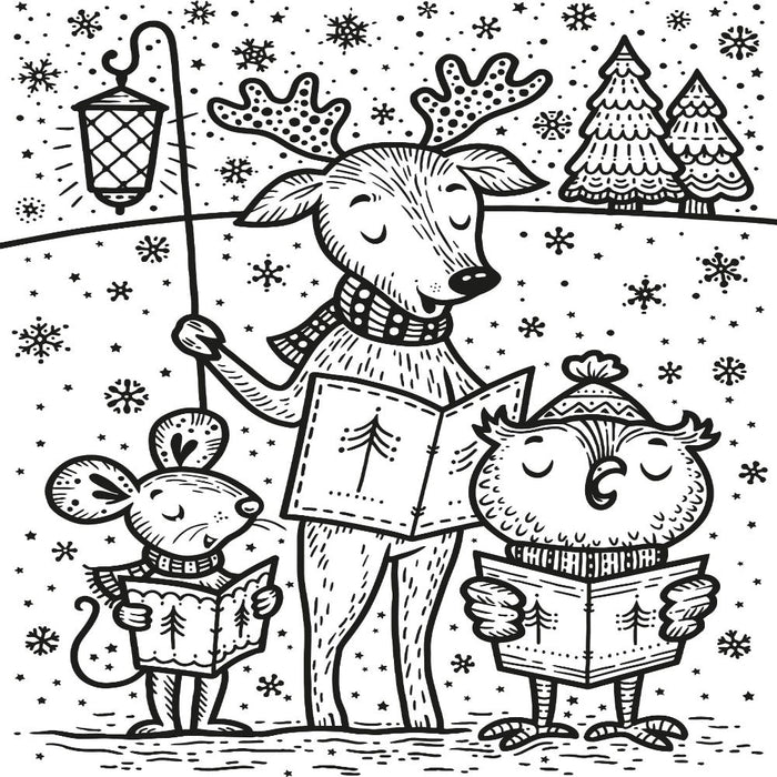 Magic Painting Christmas Cards-Activity Books-Usb-Toycra