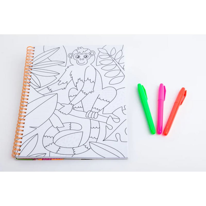 Magic Pattern Colouring Book
