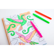Magic Pattern Colouring Book