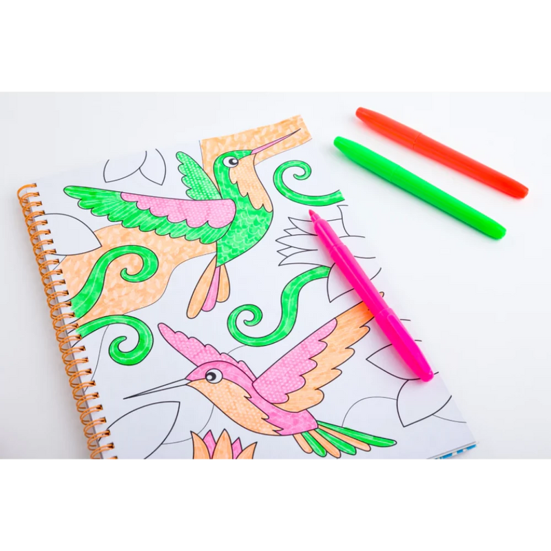 Magic Pattern Colouring Book