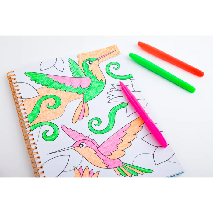 Magic Pattern Colouring Book — Toycra