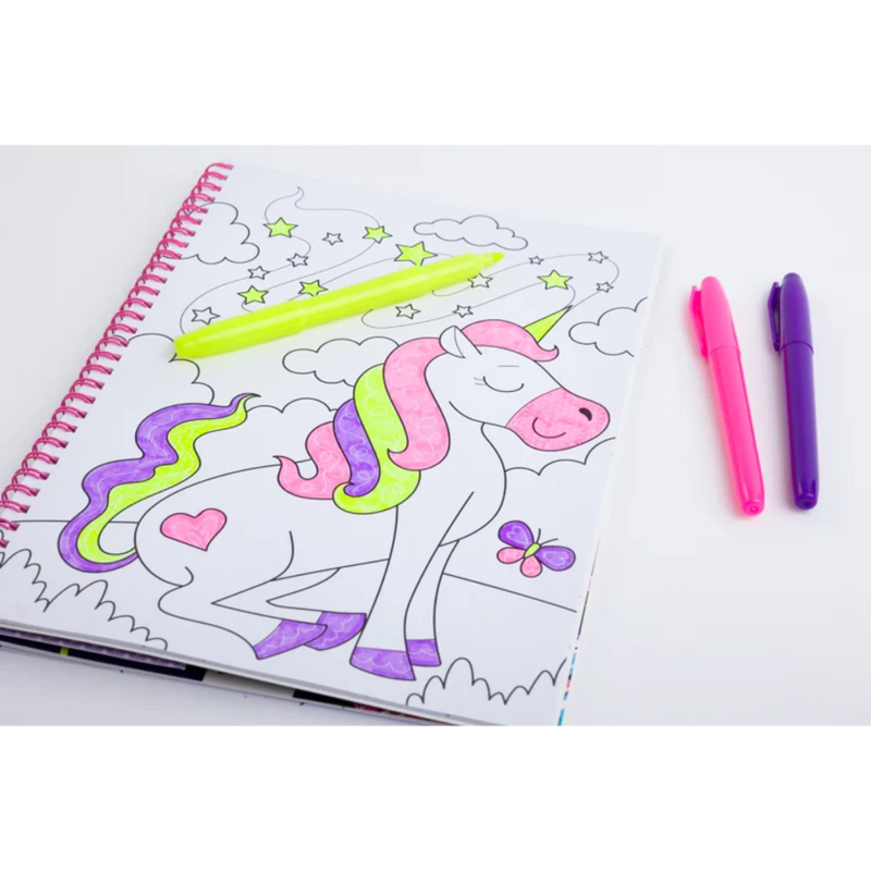 Magic Pattern Colouring Book