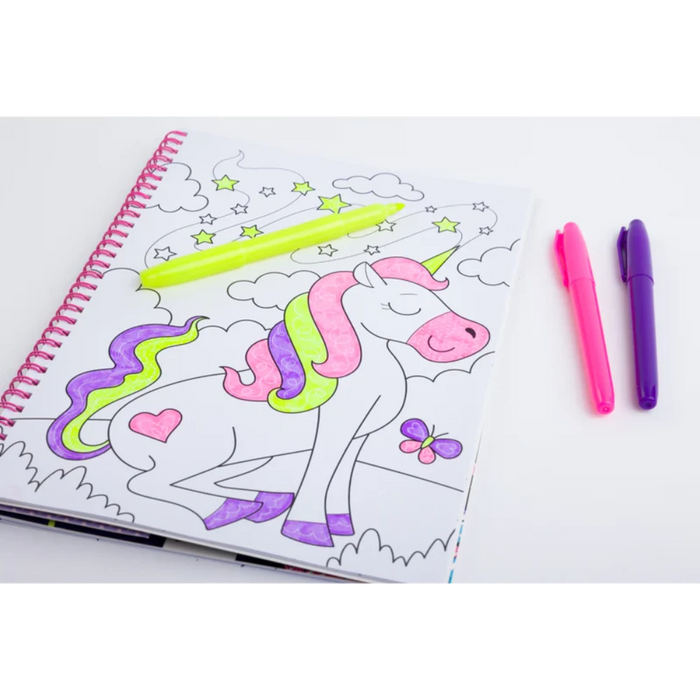 Magic Pattern Colouring Book — Toycra