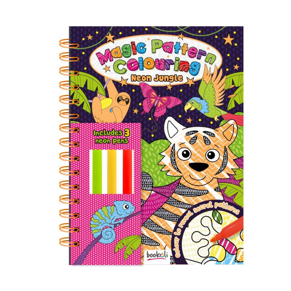 Magic Pattern Colouring Book — Toycra