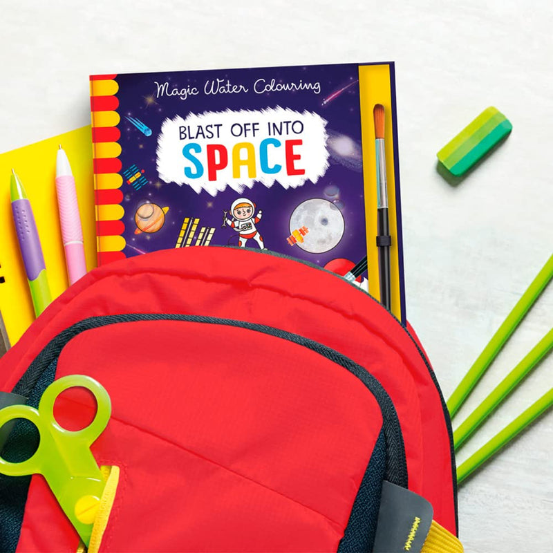 Magic Water Colouring : Blast Off Into Space