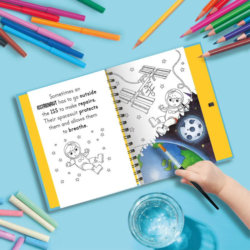 Magic Water Colouring : Blast Off Into Space