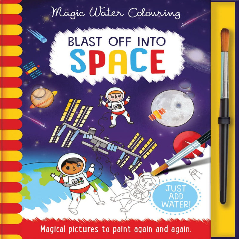 Magic Water Colouring : Blast Off Into Space