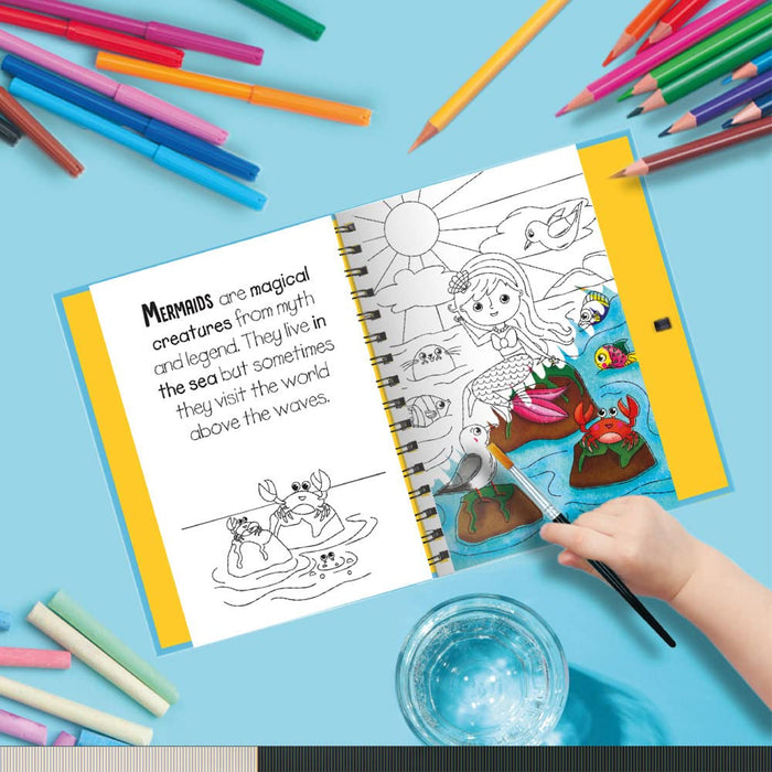 Magic Water Colouring Books-Activity Books-SBC-Toycra
