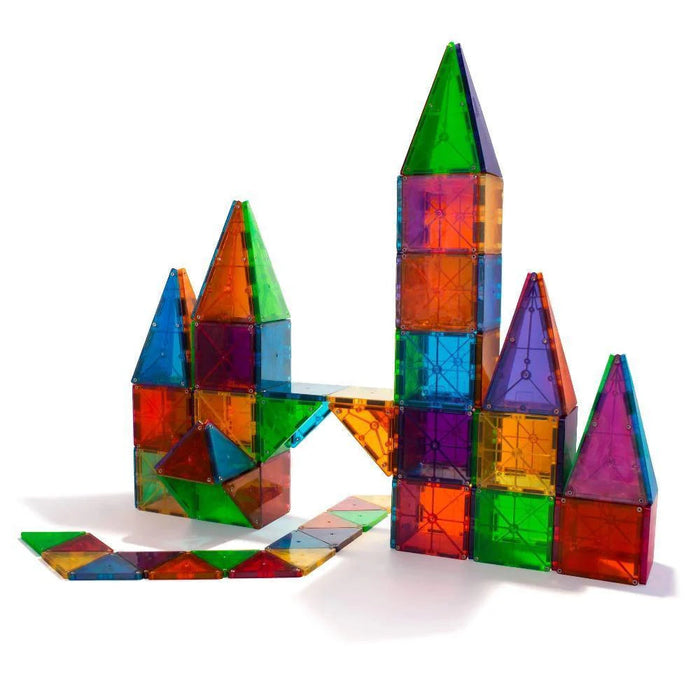 Magnatiles 100 pcs + 2 Cars Combo-Construction-Magna-Tiles-Toycra