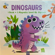 Magnetic Level-Up Jigsaws Puzzles With Book