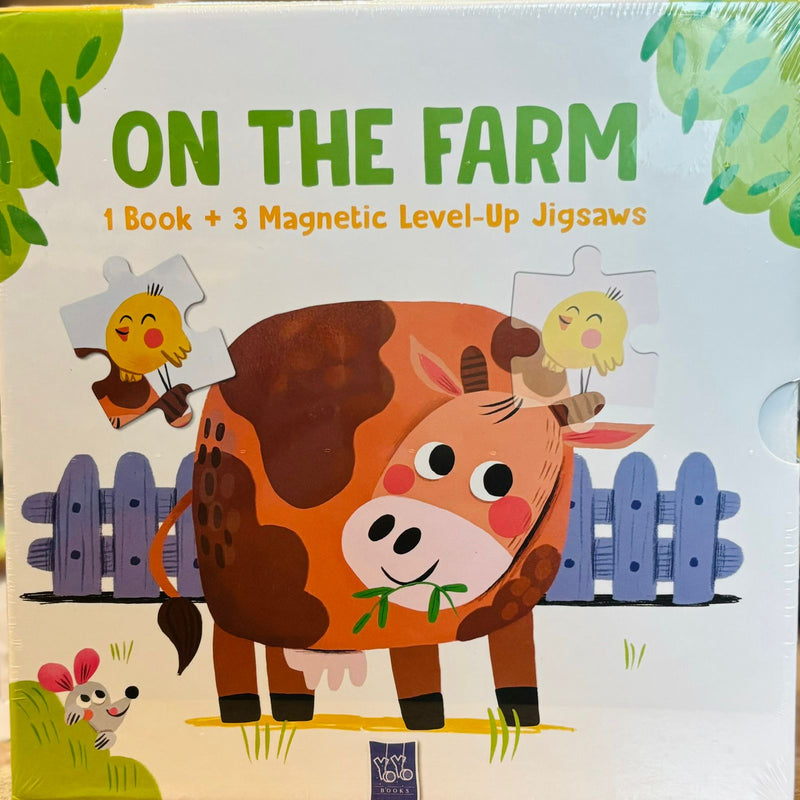 Magnetic Level-Up Jigsaws Puzzles With Book