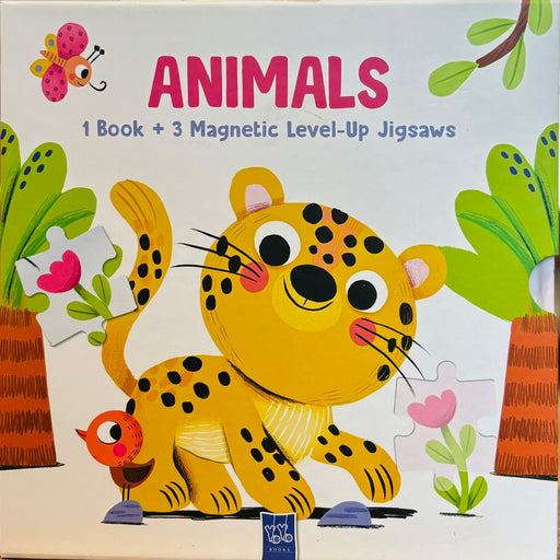 Magnetic Level-Up Jigsaws Puzzles With Book-Activity Books-Toycra Books-Toycra