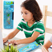 Magnetic Pencil Case With Sharpener -Plastic