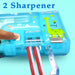 Magnetic Pencil Case With Sharpener -Plastic-Stationery-Bright International-Toycra