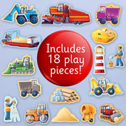 Magnetic Story And Play Book
