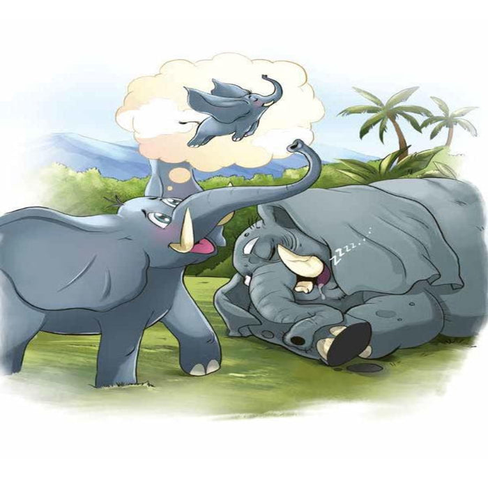 Mahi : The Elephant Who Flew Over The Blue Mountains-Story Books-Hc-Toycra