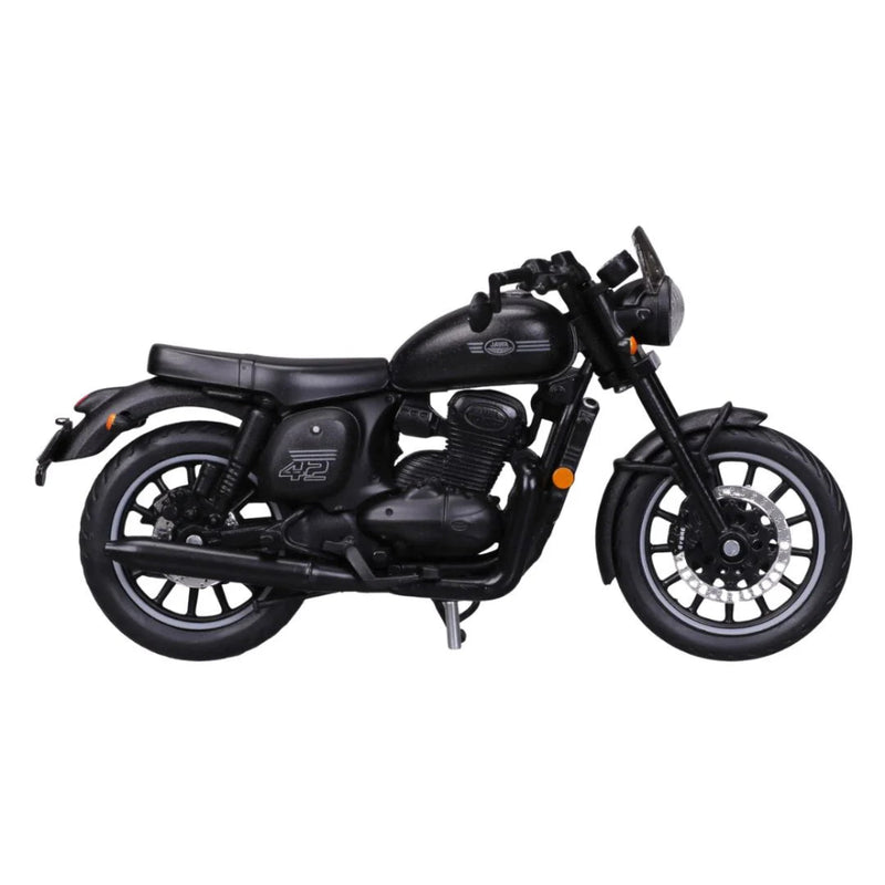 Maisto 1:18 Jawa Yezdi #42 Motorcycle Die-Cast Model-Black