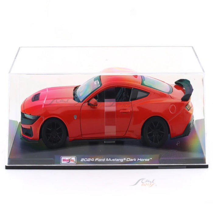 Maisto 1/24 2024 Red Ford Mustang Darkhorse Collectible Models
