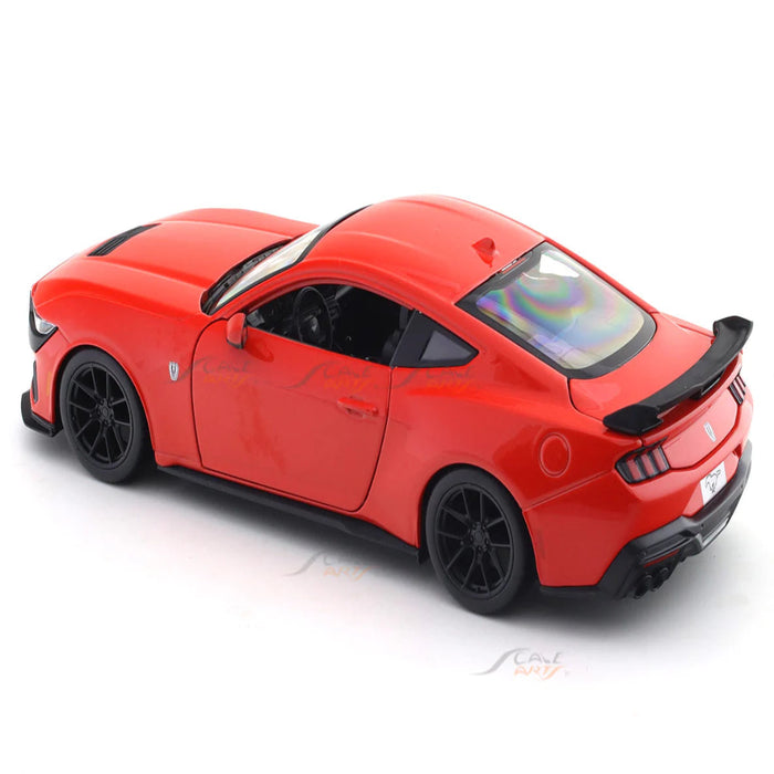 Maisto 1/24 2024 Red Ford Mustang Darkhorse Collectible Models