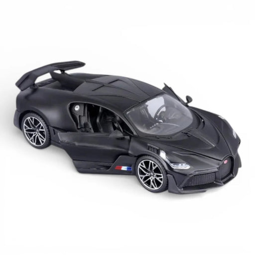 Maisto 1:24 Scale Bugatti Divo Matte Black Diecast Model Car