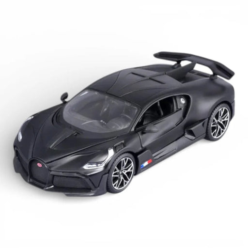Maisto 1:24 Scale Bugatti Divo Matte Black Diecast Model Car