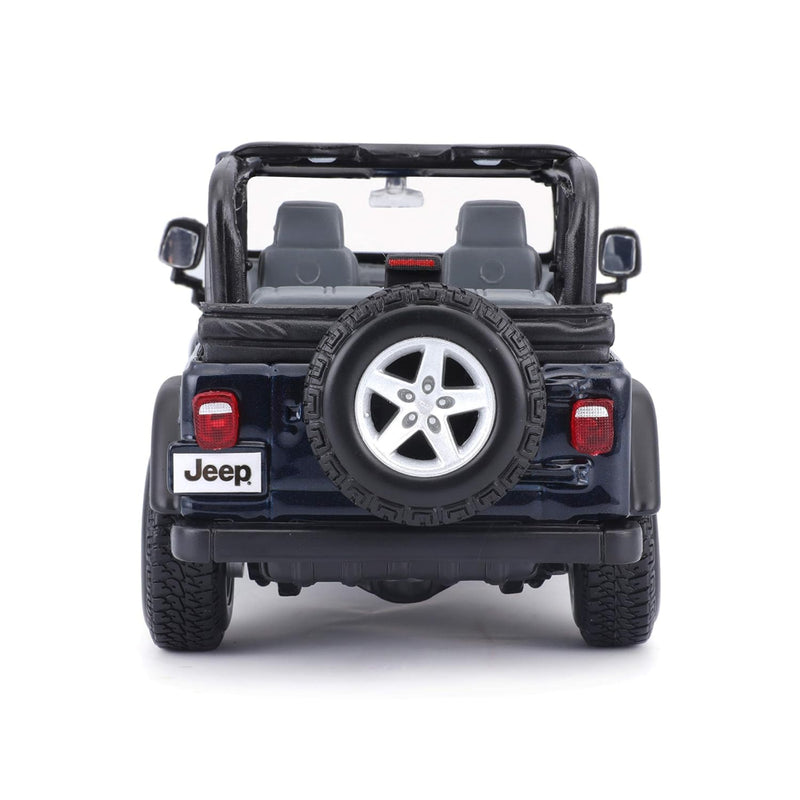 Maisto 1:27 Scale Jeep Wrangler Rubicon Diecast Vehicle - Detailed Replica for Play or Home Decoration