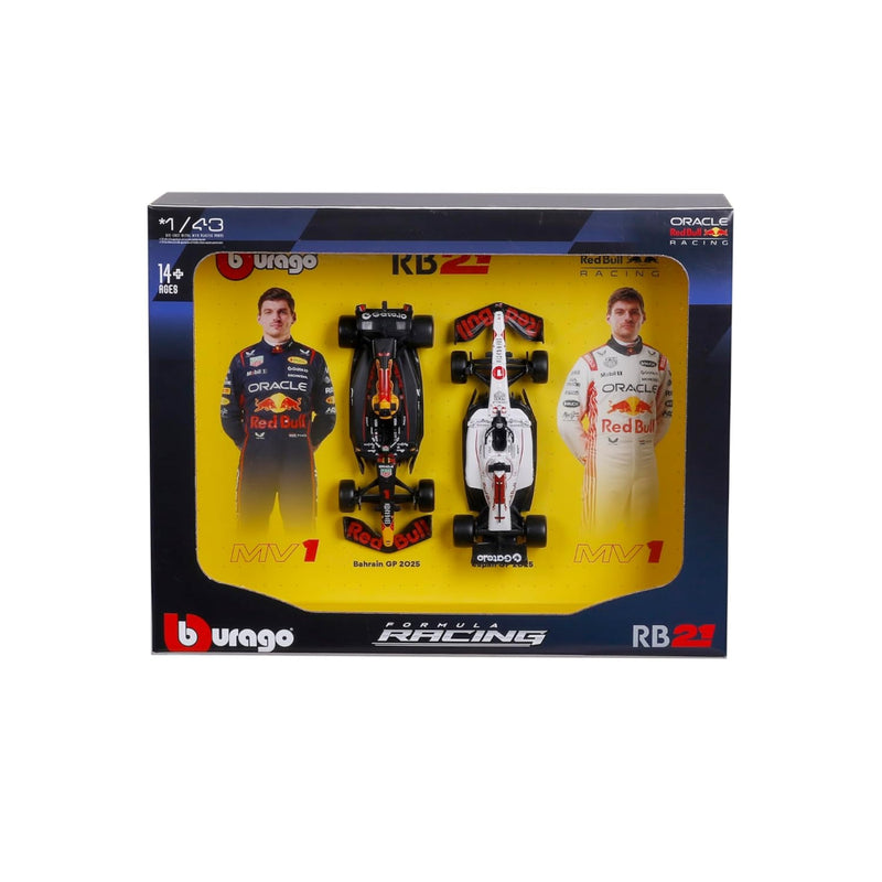 Maisto 1/43 Racing - Red Bull RB21 2PK Collectible Models