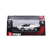 Maisto 1/64 White Ferrari Daytona SP3 Collectible Models