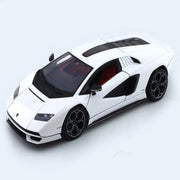 Maisto 1/64 White Lamborghini Countach LPI 800-4 Collectible Models