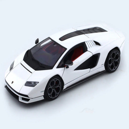 Maisto 1/64 White Lamborghini Countach LPI 800-4 Collectible Models