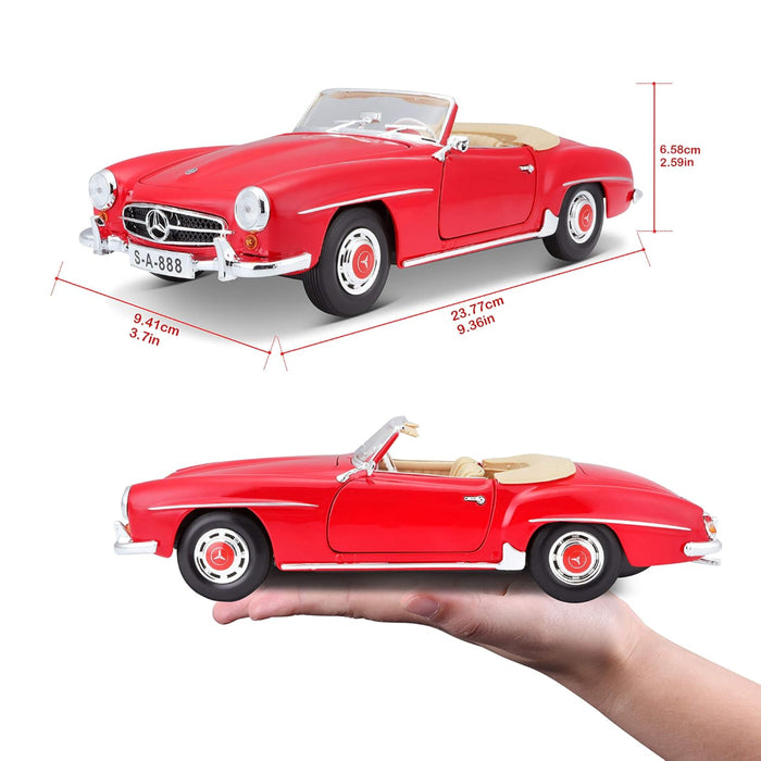 Maisto 1955 Mercedes-Benz 190SL Spider 1:18 Maisto diecast scale model car collectible-Vehicles-Maisto-Toycra