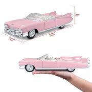 Maisto 1959 Cadillac Eldorado Biarritz 1:18 Maisto diecast scale model car collectible -Pink