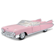 Maisto 1959 Cadillac Eldorado Biarritz 1:18 Maisto diecast scale model car collectible -Pink
