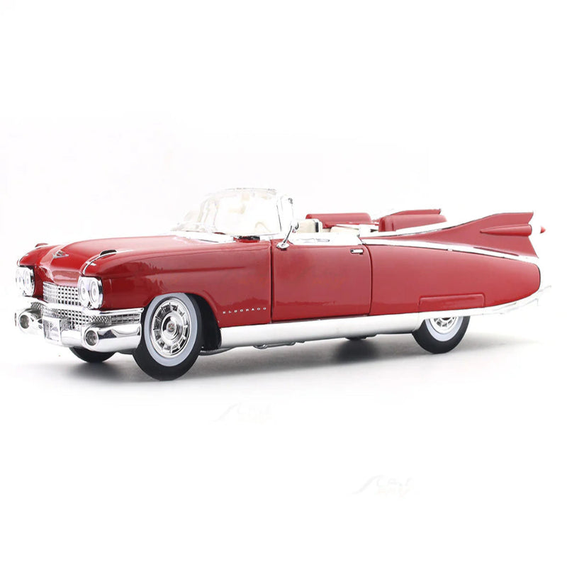Maisto 1959 Cadillac Eldorado Biarritz Red 1:18 Maisto Diecast Scale Model Car Collectible
