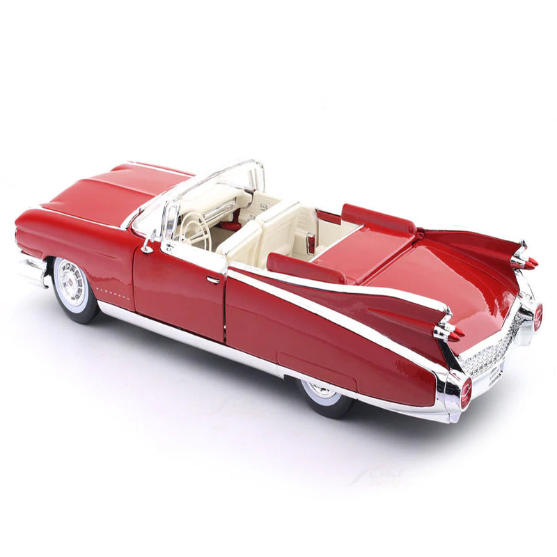 Maisto 1959 Cadillac Eldorado Biarritz Red 1:18 Maisto Diecast Scale Model Car Collectible