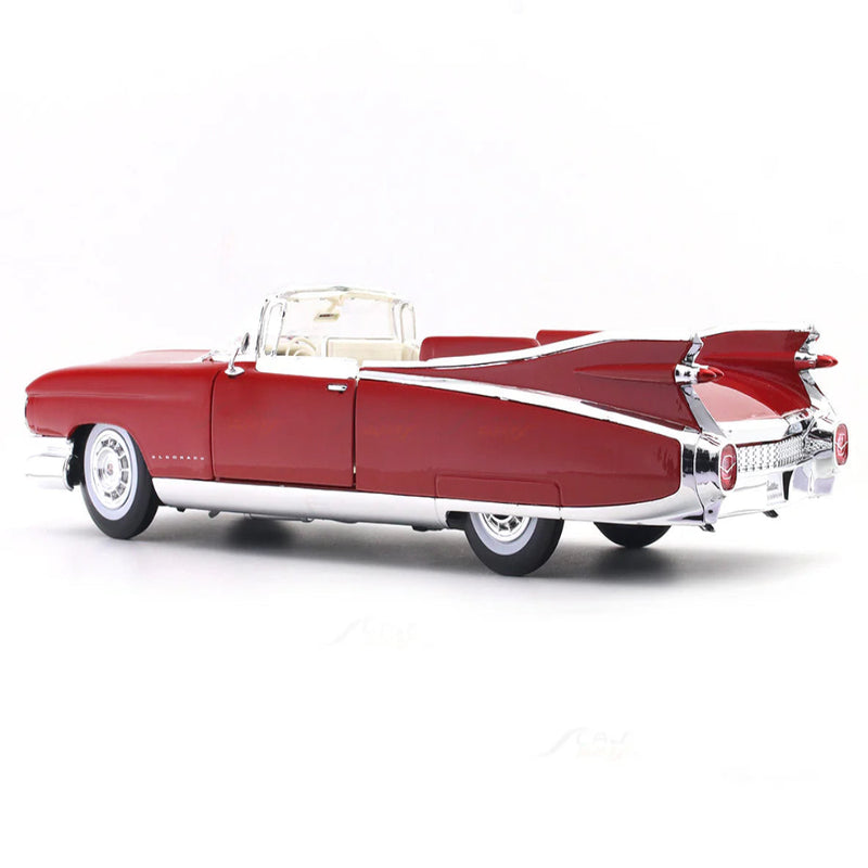 Maisto 1959 Cadillac Eldorado Biarritz Red 1:18 Maisto Diecast Scale Model Car Collectible