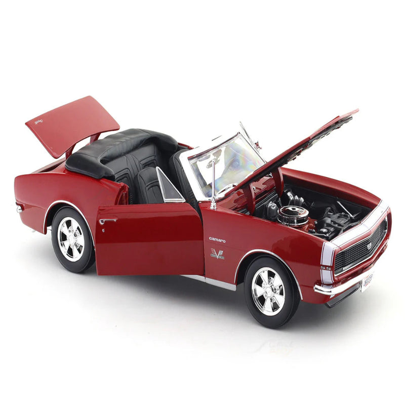 Maisto 1967 Chevrolet Camaro SS 396 Convertible red 1:18 Maisto diecast Scale Model car
