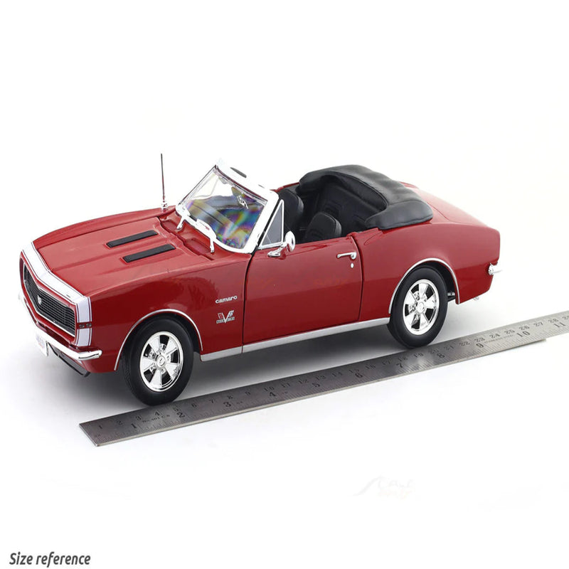 Maisto 1967 Chevrolet Camaro SS 396 Convertible red 1:18 Maisto diecast Scale Model car