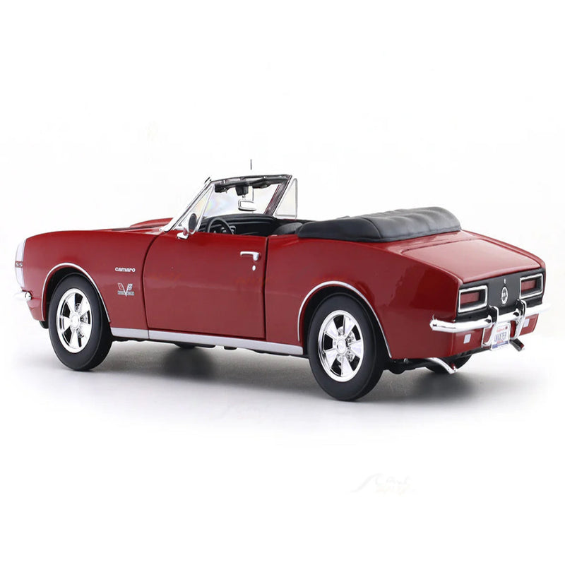Maisto 1967 Chevrolet Camaro SS 396 Convertible red 1:18 Maisto diecast Scale Model car