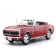 Maisto 1967 Chevrolet Camaro SS 396 Convertible red 1:18 Maisto diecast Scale Model car