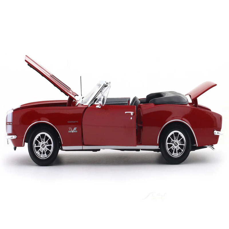 Maisto 1967 Chevrolet Camaro SS 396 Convertible red 1:18 Maisto diecast Scale Model car