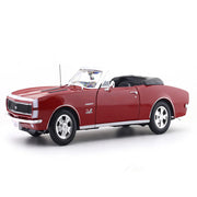 Maisto 1967 Chevrolet Camaro SS 396 Convertible red 1:18 Maisto diecast Scale Model car