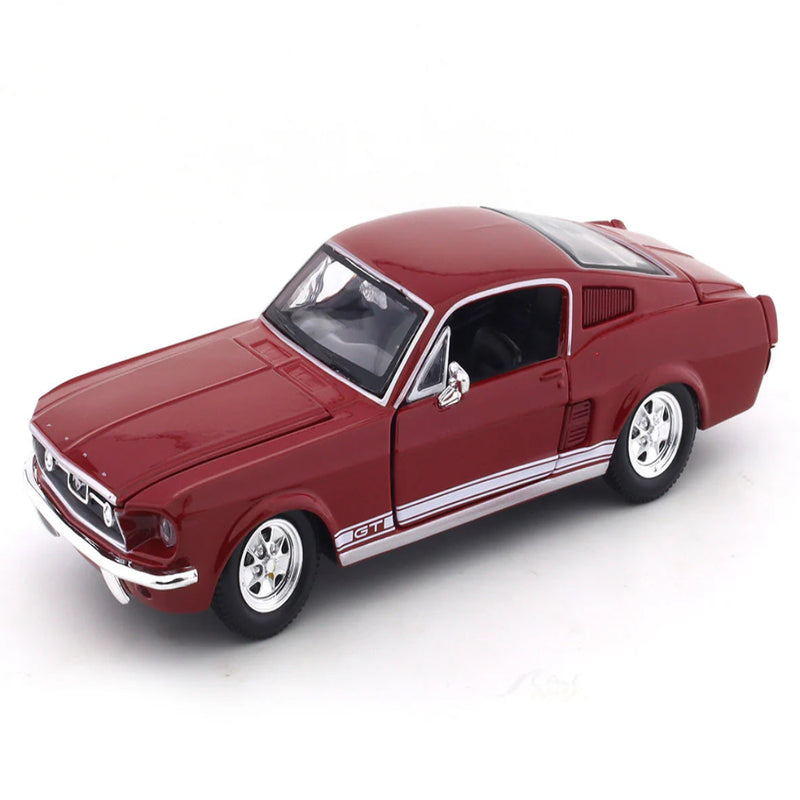 Maisto 1967 Ford Mustang GT red 1:24 Maisto diecast alloy scale model car