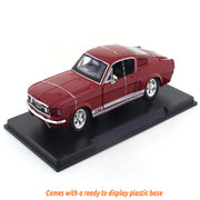 Maisto 1967 Ford Mustang GT red 1:24 Maisto diecast alloy scale model car