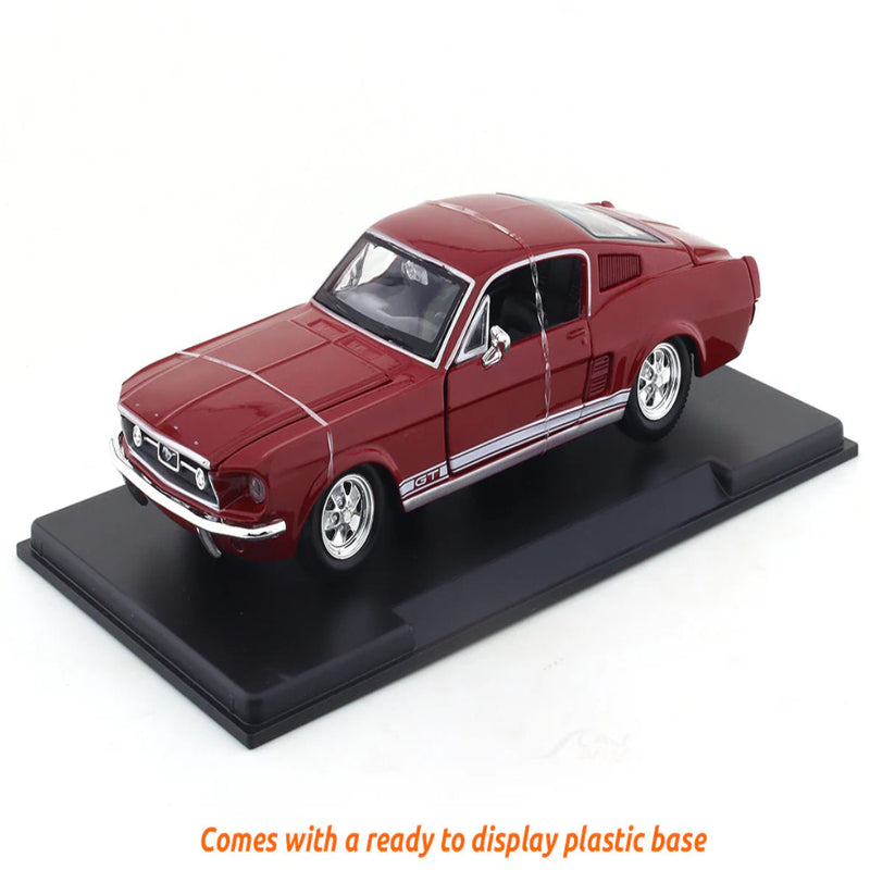Maisto 1967 Ford Mustang GT red 1:24 Maisto diecast alloy scale model car