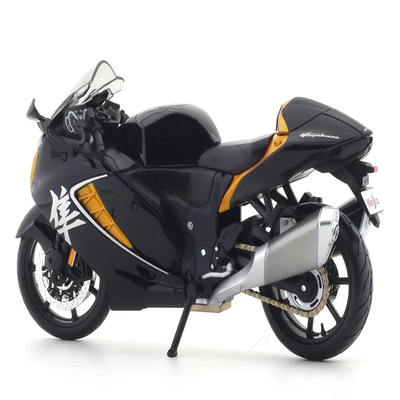 Maisto 2022 Suzuki Hayabusa Black 1:12 Maisto Licensed Scale Model bike collectible