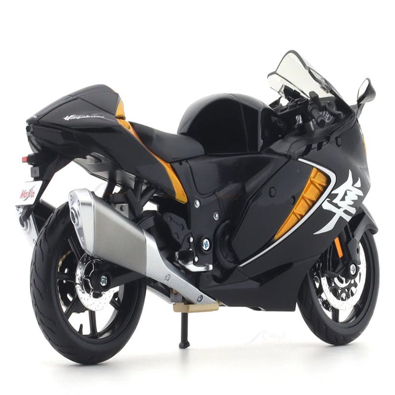 Maisto 2022 Suzuki Hayabusa Black 1:12 Maisto Licensed Scale Model bike collectible